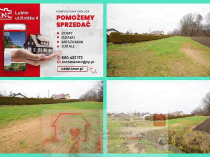 Działka budowlana (WZ) wszystkie media.