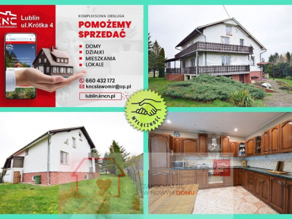 Atrakcyjny dom wolnostojący, blisko rzeka, las.