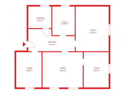 Mieszkanie Gdańsk Brzeźno ul. Emilii Plater