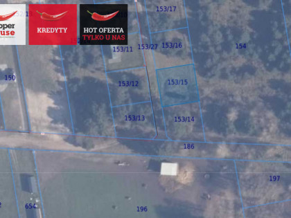 Działka Ostrowo ul.  