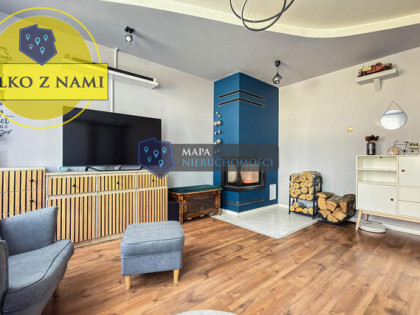 Twój spokojny dom z kominkiem i ogrodem