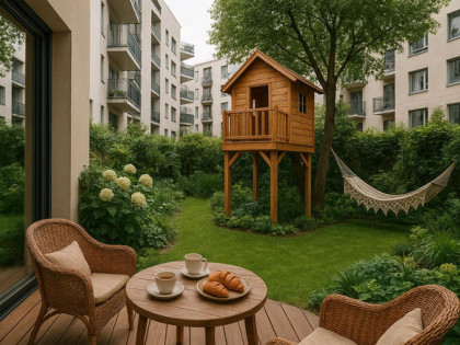 Kompaktowe 4 pokoje z ogródkiem Kamionek