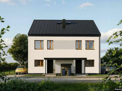 Segment w zabudowie bliźniaczej 129 m² DZIAŁKA 500m2 gm. Iza