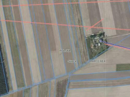 działki po 30 ar w Marcewku gm Ostrowite