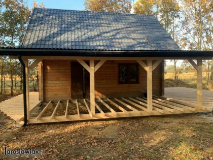 Sprzedam dom drewniany o pow. 35m2 Wólka Pełkińska