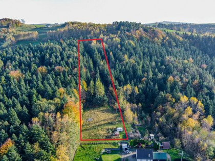 Widokowa działka nad Jeziorem Rożnowskim