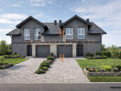 Nowoczesny bliźniak z ogrodem  Bramki gm. Błonie