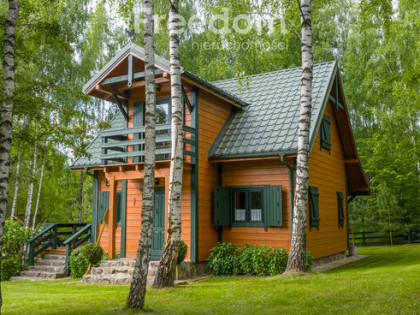 Wyjątkowy dom nad jeziorem Dąbrowa Wielka, Samin