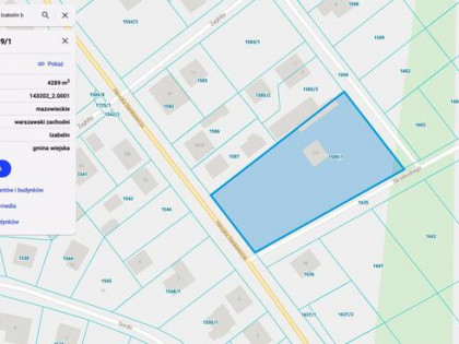 Sprzedam dużą działkę 4300m2 przy Puszczy Kampinoskiej