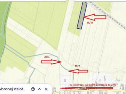 Działka rolna 70 ar.