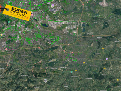 Działka budowlana Golkowice gm. Wieliczka,