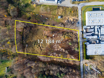 Duża działka inwestycyjna – 12 184 m² Zgierz, Boruta
