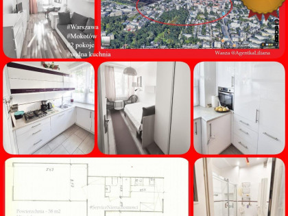 Mieszkanie Warszawa Mokotów, Dolny Mokotów ul. Zbierska