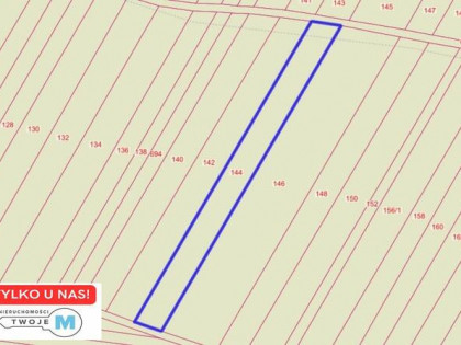 Działka rolna Pierzchnica Osiny