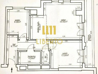 Apartament z tarasem - 3 pokoje - Metro Młynów