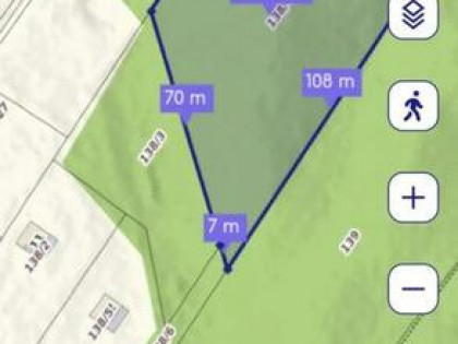 Działka leśna Kazuń Bielany