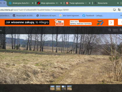 Atrakcyjna duża działka budowlana w malowniczym miejscu pod Polanowem