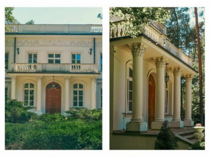 Konstancin- willa z basenem, ogrodem w strefie A