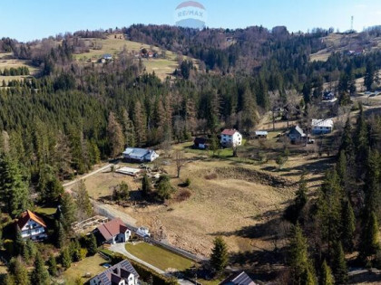 Dwie działki z widokiem na Rachowiec Beskid Śląski