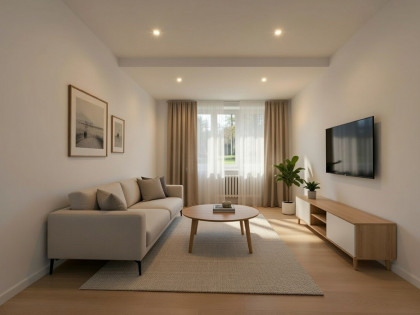 po remoncie - stan deweloperski, oddzielna kuchnia