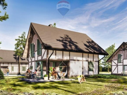 Dom całoroczny z działką nad jeziorem