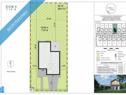 OSTATNI Dom wolnostojący - widok na las, 980m2 działka, 5 pokoi, garaż na 2 auta
