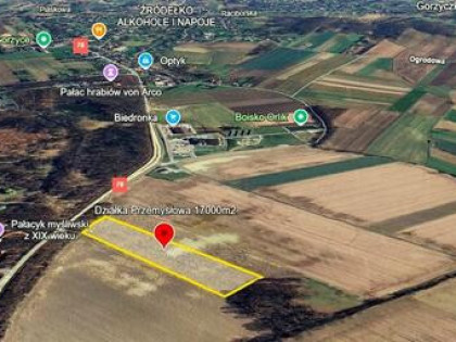 Działka przemysłowa Gorzyce