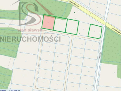 Działka Zawada gm. Mstów