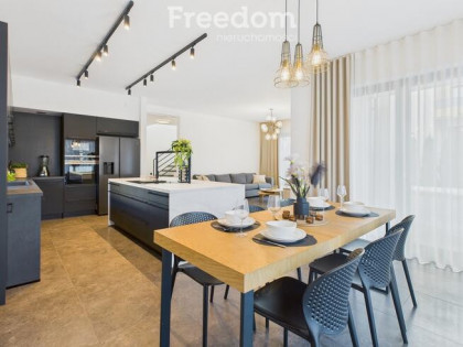 Nowoczesny dom bliźniaczy | 190 m² | działka 568 m