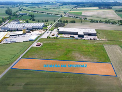 Działka przemysłowa Budzyń