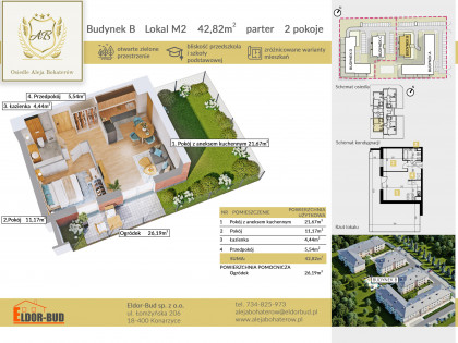 Mieszkanie Ostrów Mazowiecka rynek pierwotny ul. płk. Dyplomowanego Ludwika Bociańskiego