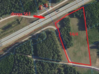 Atrakcyjna, duża działka - Długie, gm. Kalinowo