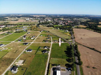 Działka budowlana Gościno, Błękitna