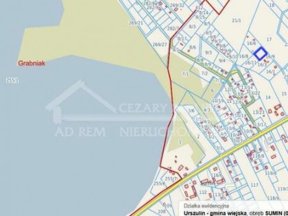 Działka budowlana Sumin gm. Urszulin