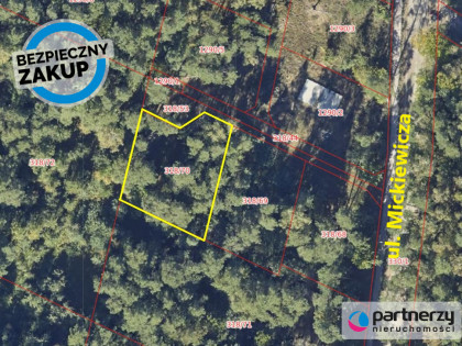 Działka Chwaszczyno ul. Adama Mickiewicza