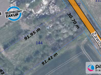 Działka Gdańsk Olszynka ul. Zawodzie