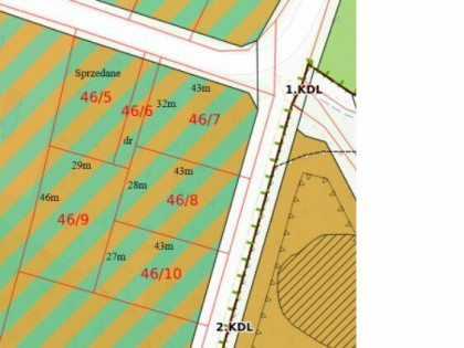 Działka Słowak gmina Aleksandrów Łódzki