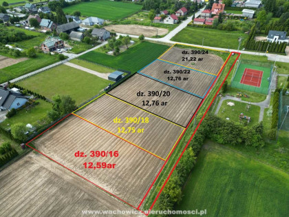 Działki budowlane w Miechowie-Charsznicy przy ul. Mickiewicza