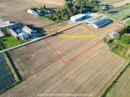 Działka usługowa w Charsznicy obok Biedronki