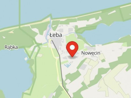 MPZP, dom, pensjonat lub domki,1400 m², Nowęcin k. Łeby