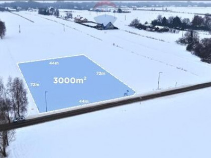 Radawiec Duży: 3000 m² z pozwoleniem