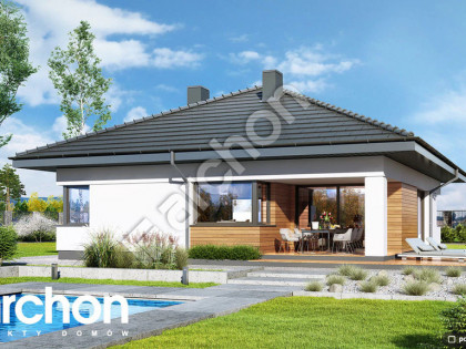 Nowoczesny parterowy dom  – Cieszyniankach 5