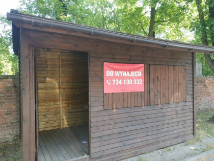 Do wynajęcia pawilon drewniany przy al. Kobylińskiego
