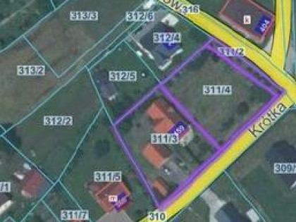 Syndyk sprzeda udział 1/2 w domu z garażem