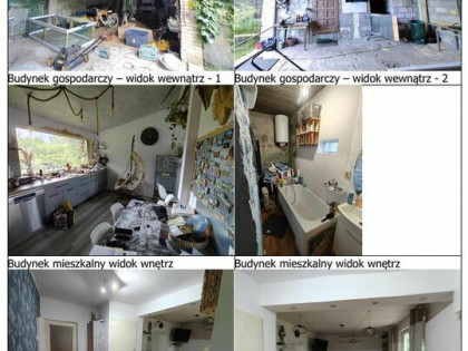 Syndyk sprzeda udział 1/4 w działkach (w tym zabudowana)