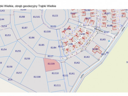 Działka Trąbki wielkie