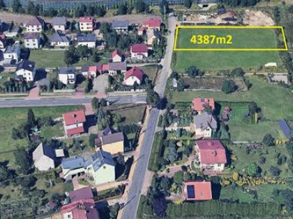 Tychy Cielmice ul Targiela, działka 4387m2