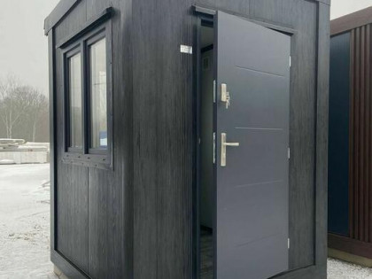 Kontener z płyt warstwowych Pawilon usługowy Płyta warstwowa