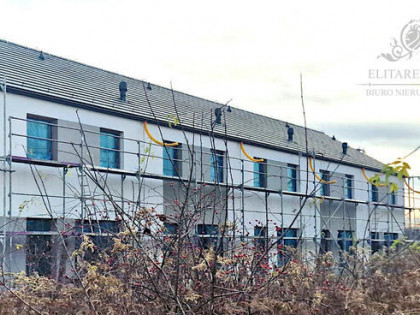 DOM szereg SKRAJNY 103,02m na działce 321m2m2, Iwiny Siechnice