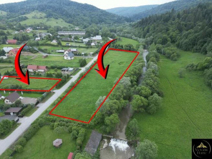 Działka inwestycyjna Krościenko gm. Ustrzyki Dolne